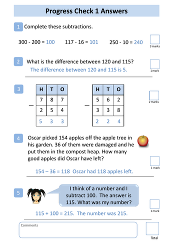 Subtraction: AQA Entry Level 3 Maths | Teaching Resources