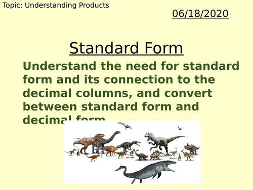 standard-form-large-and-small-numbers-teaching-resources