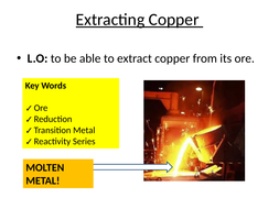 extracting copper from copper oxide experiment