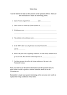 oliver twist essay questions