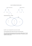 LCM and HCF - Two Separate Methods | Teaching Resources