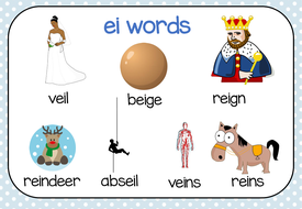 ei as long a sound introduction - phase 5 phonics | Teaching Resources