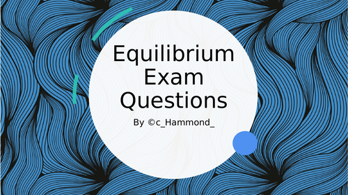 gcse-chemistry-equilibrium-questions-teaching-resources