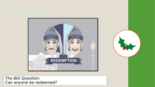 Scrooge Redemption Language Paper 2 question 4 comparison | Teaching ...