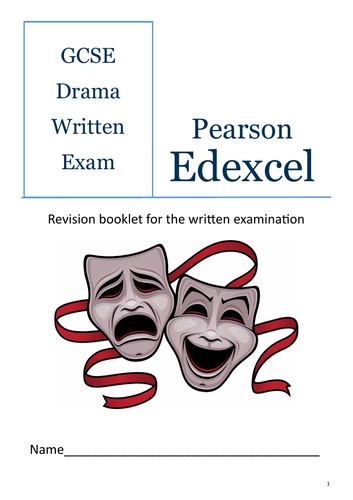 edexcel gcse drama coursework