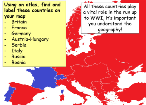 Assassination Of Franz Ferdinand Teaching Resources