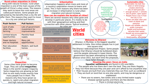 KS3 world cities