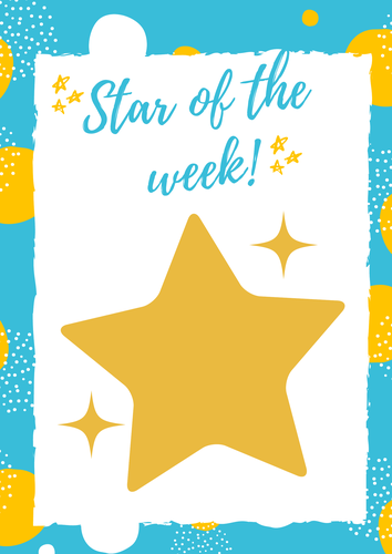 Star of the Week | Teaching Resources