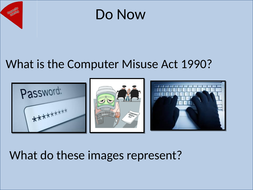 The Computer Misuse Act 1990 | Teaching Resources