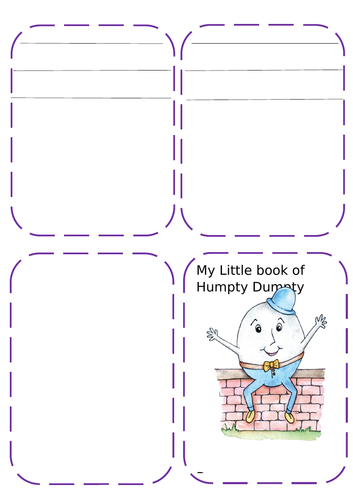 Nursery rhyme little booklets | Teaching Resources