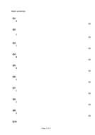 Circular motion multiple choice exam style questions - A Level Physics