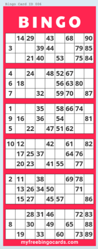 Bingo game | Teaching Resources