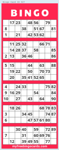 Bingo game | Teaching Resources