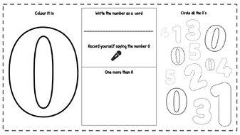 Numbers 0-10 activity templates | Teaching Resources