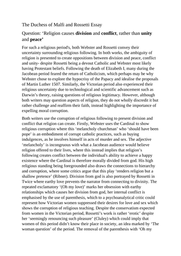 Rossetti essay questions 07 image