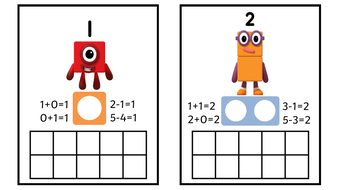 Numberblock Maths activity | Teaching Resources