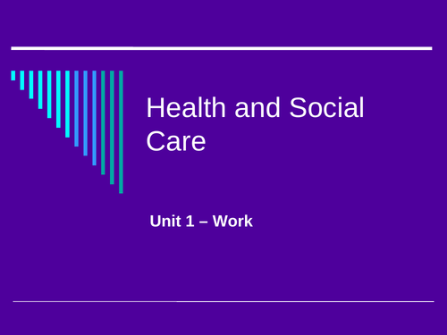 Health and Social Care Life Stages & Relationships HSO2 Full Unit ...