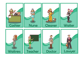 Occupation Printable Flash Cards, Coloring pages, Matching worksheets ...