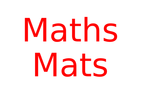 Colourful Maths Mats & Word Walls SATS & KS1 | Teaching Resources