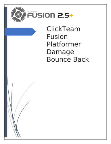 Clickteam fusion tutorial - Damage bounce back