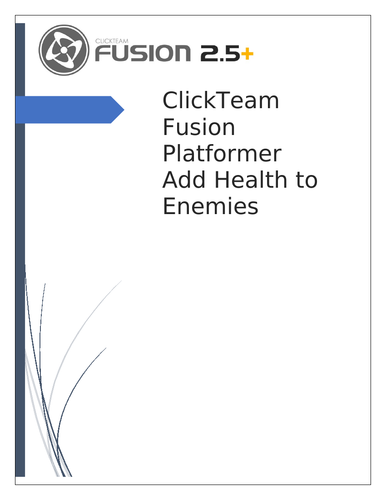 Clickteam fusion platformer tutorial - Enemy health and damage