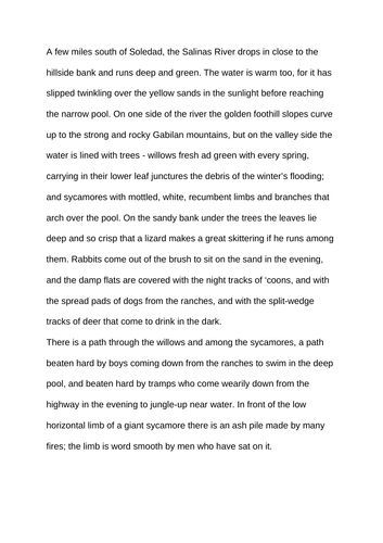 Of Mice and Men - Chapter 1 | Teaching Resources