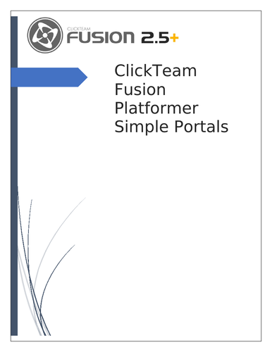 Clickteam Fusion Platformer Tutorial - Simple Portals