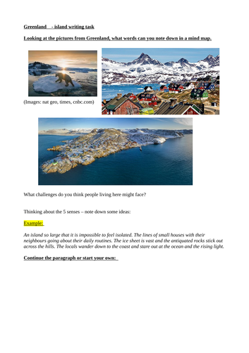 short essay on greenland in english