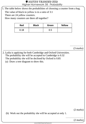 pg online homework answers gcse