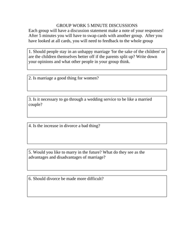 Aqa Sociology Families Households Changing Family Patterns A Level