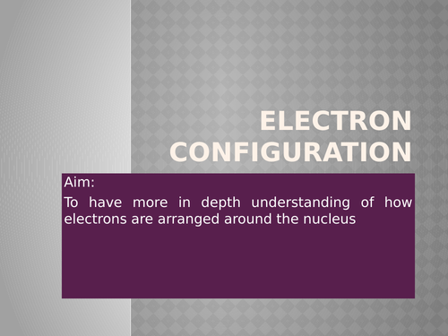 IB CHEMISTRY C2: ATOMIC STRUCTURE