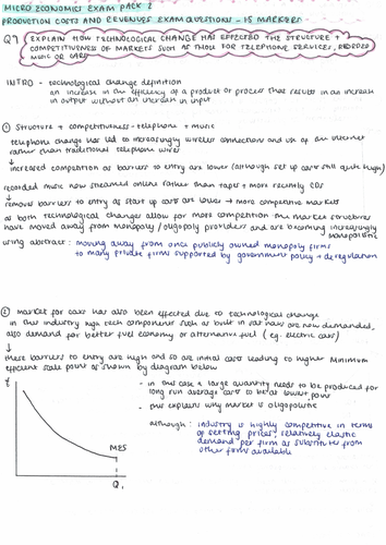 Production Costs And Revenue A Level Economics Teaching Resources