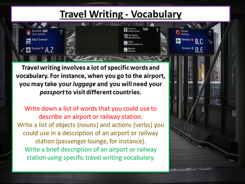 travel glossary pdf
