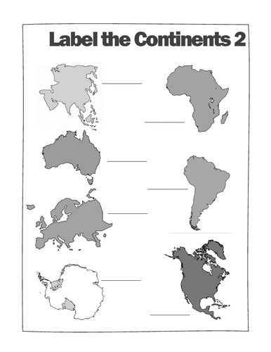 Continents | Teaching Resources