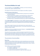 Animal Welfare Act 2006 | Teaching Resources