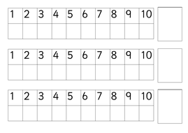 Year 1 Term 1 Week 4 Day 2 addition with number tracks. | Teaching ...