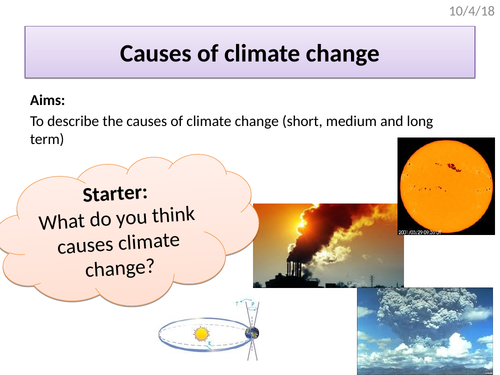 climate change case study high school