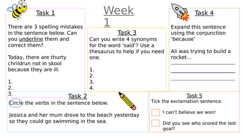 Year 3 SPaG mat | Teaching Resources