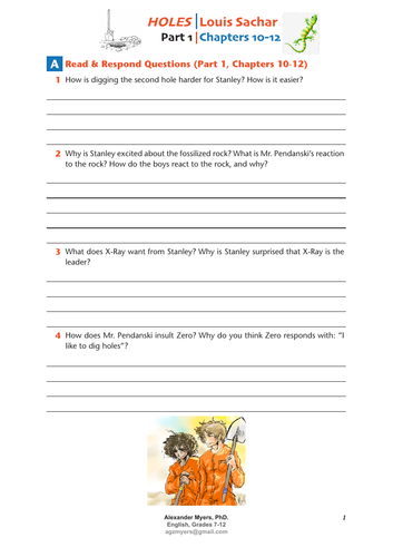holes-by-louis-sachar-worksheets-and-activities-holes-by-louis-sachar