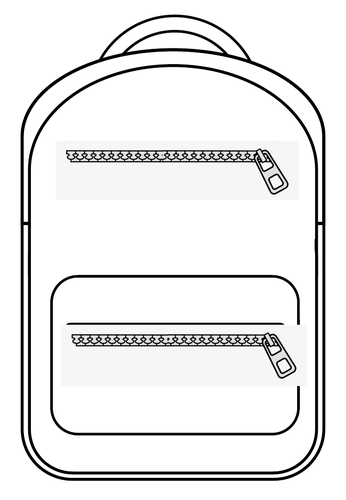 Back To School Backpack Template Teaching Resources