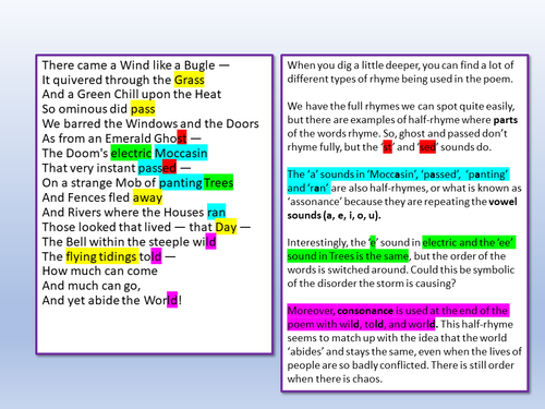 Poetry Rhyme | Teaching Resources