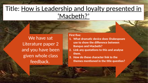 macbeth essay on leadership