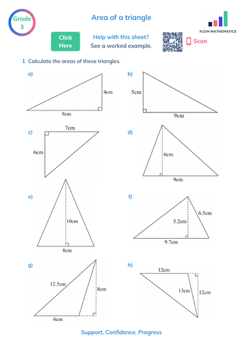 lesson 2 homework practice area of triangles