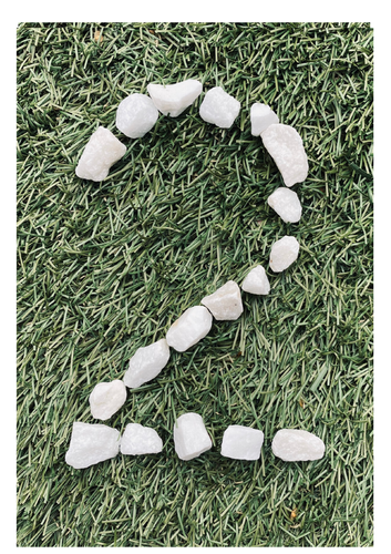 Full set of natural stone numbers in both A4 and A5 | Teaching Resources