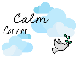 Calm Corner Display | Teaching Resources