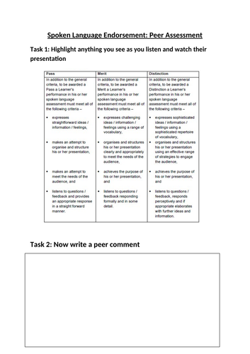 gcse-spoken-language-endorsement-scheme-of-work-teaching-resources