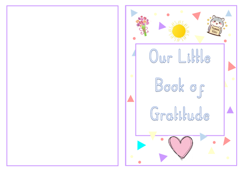 Little Book of Gratitude - PSHE | Teaching Resources