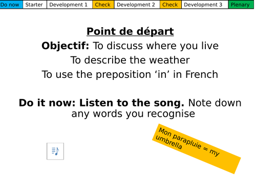 Point de départ Dynamo 2 Module 4.1