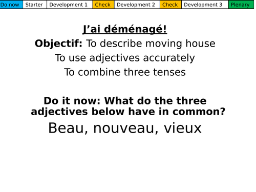 J´ai déménagé Dynamo 2 Module 4.5