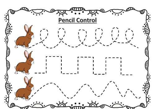pencil-control-worksheets-x6-teaching-resources